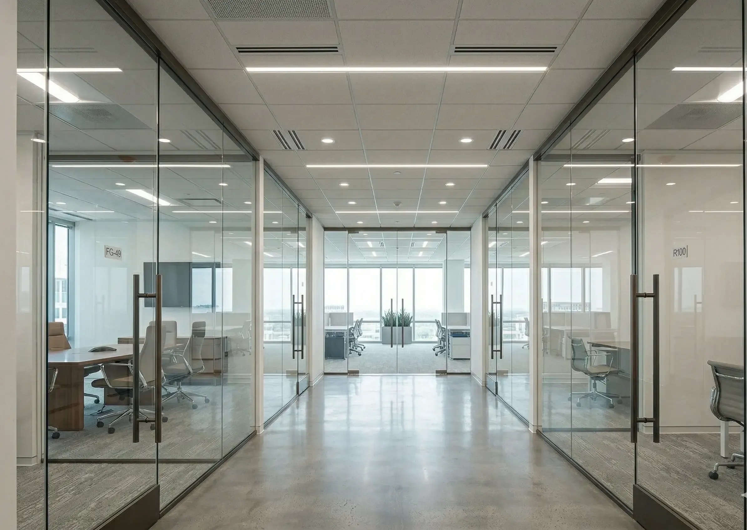Glass Partitions