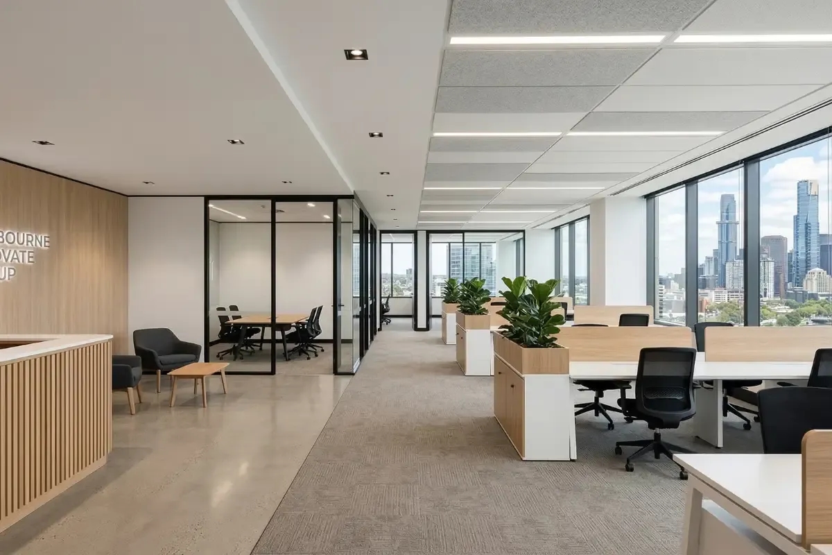 Corporate Office Turnkey Fitout Solution- Completed